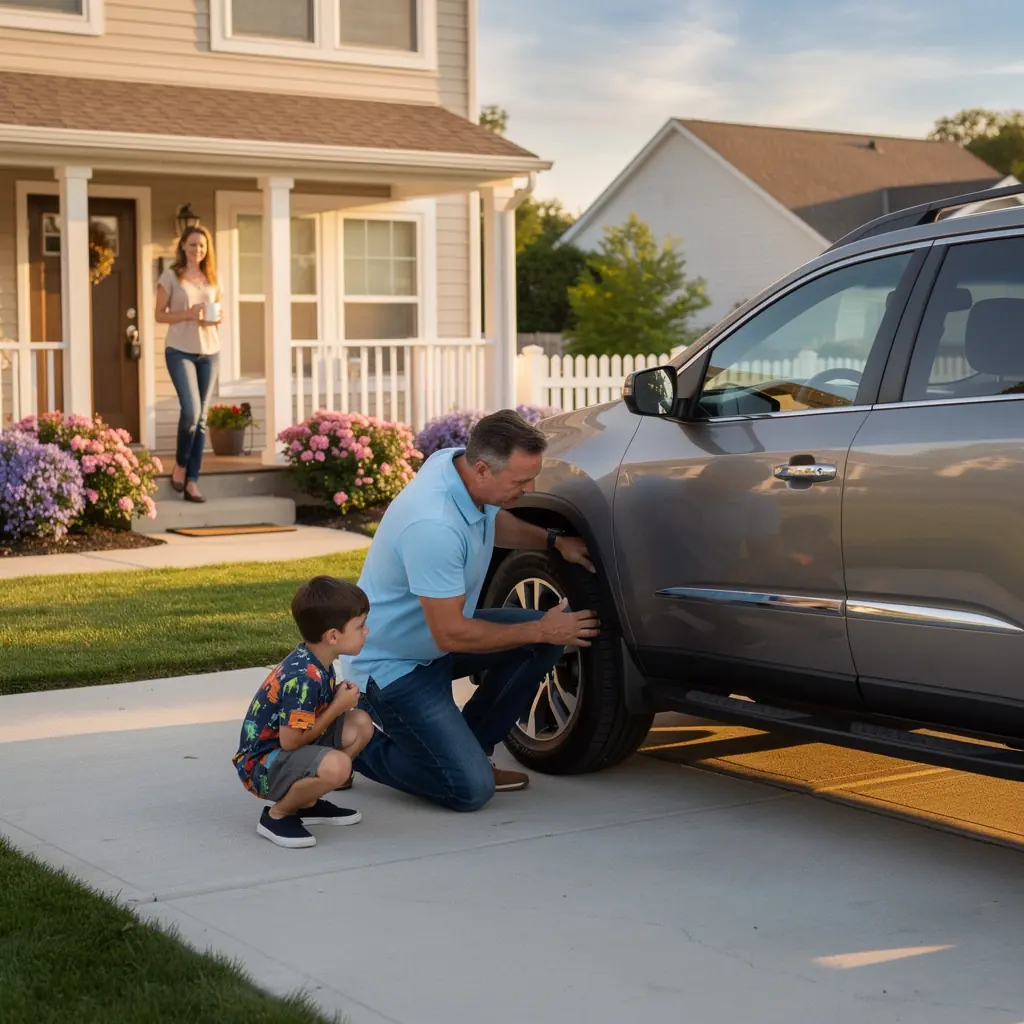 Zdjęcie przedstawiające różnorodne pojazdy zabezpieczone przez ubezpieczenie flotowe.
